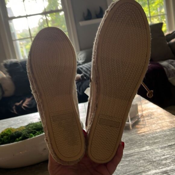 Sperry Top-Sider Ivory Canvas Slip on Boat Shoes sz 11 NEW - Picture 7 of 7